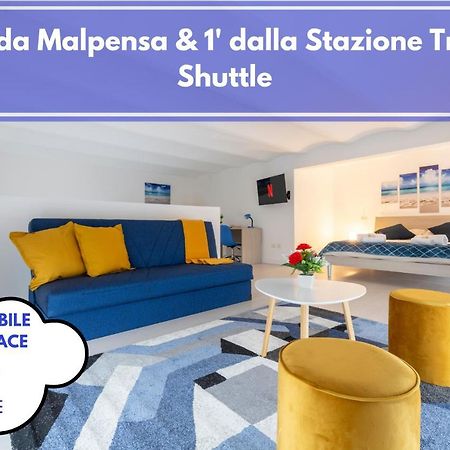 10' Da Malpensa & 1' Dalla Stazione TreniShuttle Apartment Somma Lombardo Exterior photo